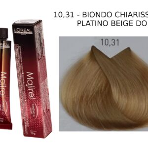 MAJIREL 10,31 - BIONDO CHIARISSIMO PLATINO BEIGE DORATO