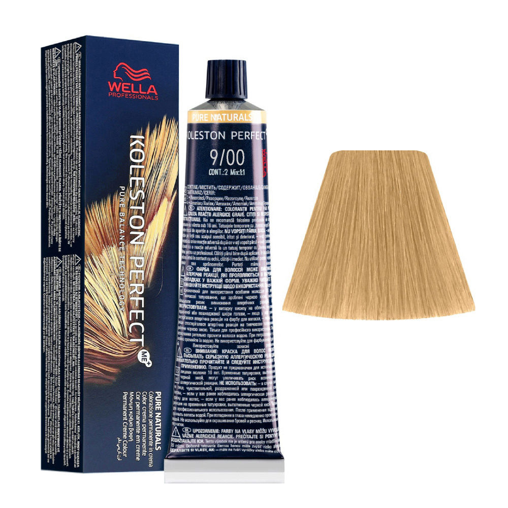 KOLESTON PERFECT ME 9/00 BIONDO CHIARISSIMO NATURALE 60ml