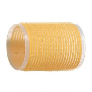 BIGODINI ADESIVI VELCRO 66mm x 6 GIALLO