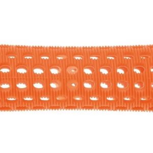 BIGODINI PLASTICA 19mm x10pz ARANCIO