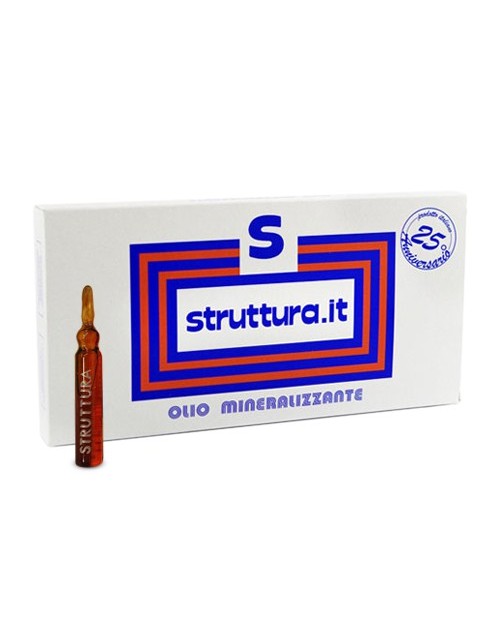 STRUTTURA FIALE OLIO MINERALIZZANTE 10 FIALE DA 12ml