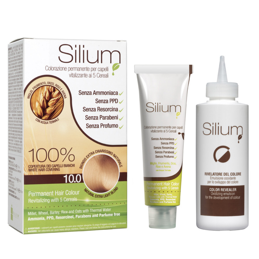 SILIUM COLOR 10,0 - BIONDO EXTRA CHIARISSIMO NATURALE