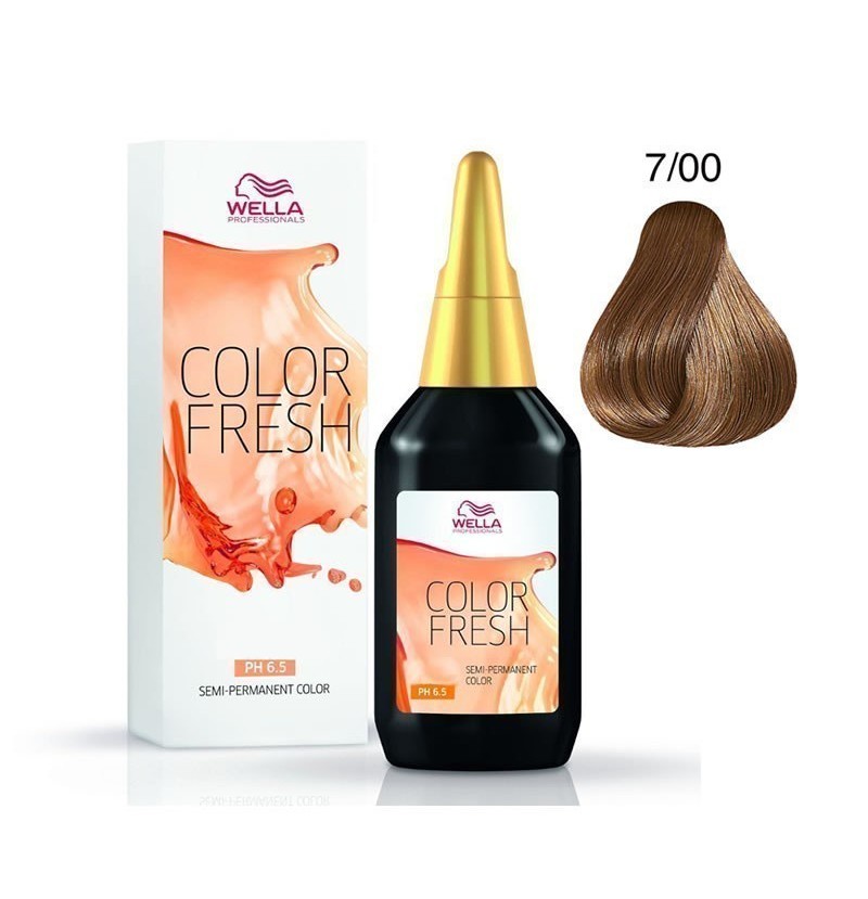 COLOR FRESH 7/00 BIONDO MEDIO NATURALE 75 ml WELLA