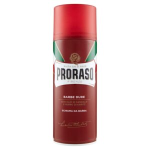 PRORASO SCHIUMA PER BARBE DURE 400ml con OLIO DI SANDALO