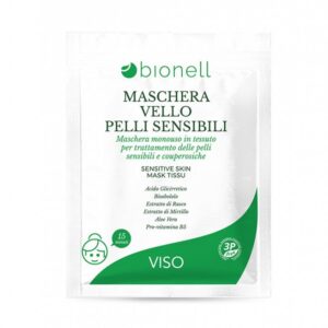 BIONELL MASCHERA IN TESSUTO VELLO PELLI SENSIBILI e COUPEROSICHE