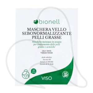 BIONELL MASCHERA VISO VELLO SEBONORMALIZZANTE PELLI GRASSE