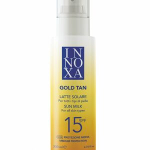 INNOXA SUN GOLD TAN LATTE SOLARE SPF15 200ml