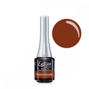 ESTROSA MINI SMALTO GEL SEMIPERMANENTE ROSSO RUGGINE 7ml