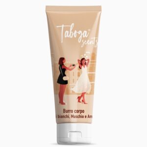 TABOGA BURRO CORPO FIORI BIANCHI, MUSCHIO e AMBRA 250ml