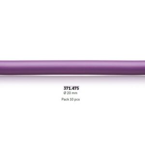 BIGODINI SUPER FLEX VIOLA 20mm BUSTA 10pz